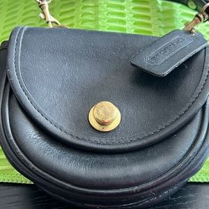 Vintage Cross-body mini bag with belt loop and strap